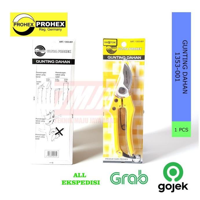 PROHEX HASSTON Gunting Dahan / Bunga 1353-001