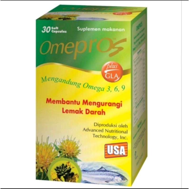 OMEPROS 30 CAPSULE LUNAK PENURUN KOLESTEROL