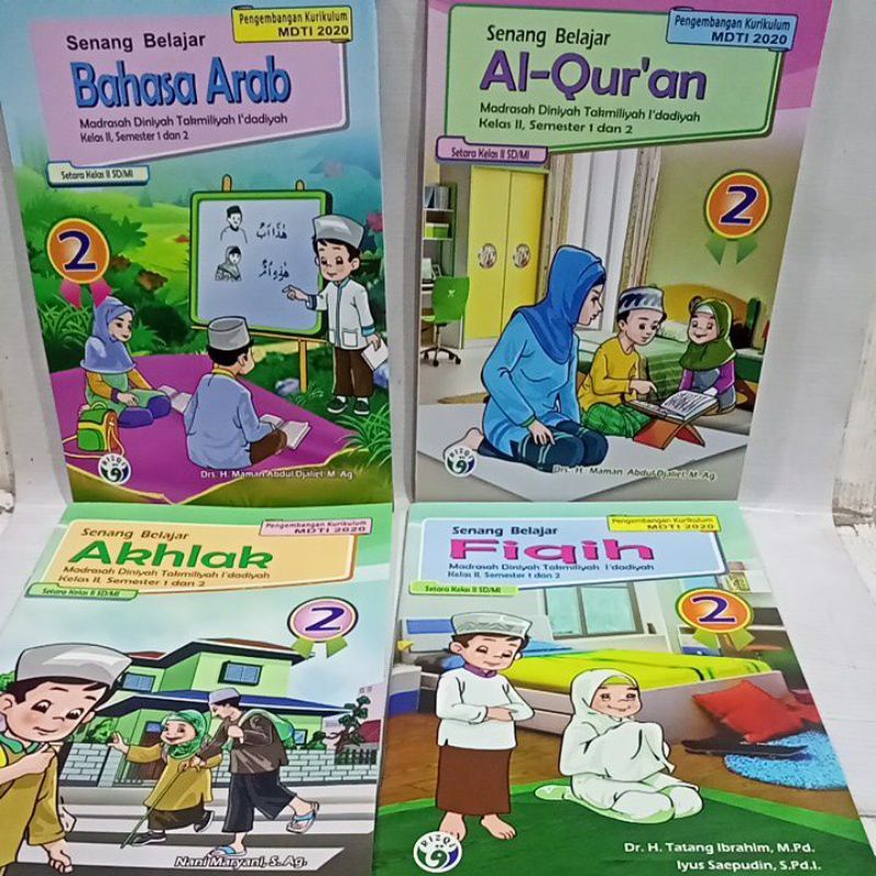 

buku satu paket madrasah Diniyah takmiliyah idadiyah terbaru pengembangan kurikulum mdti 2020 untuk kelas 2