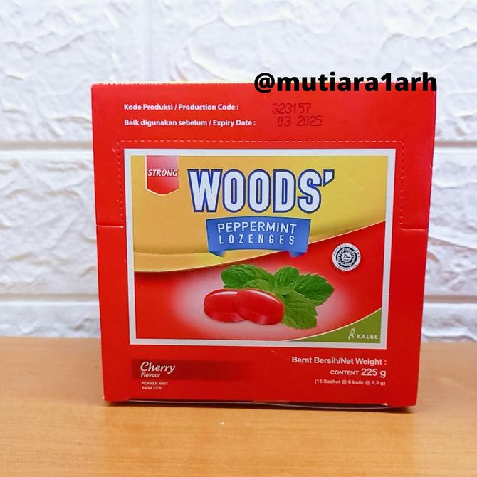 

TERBARU WOODS PERMEN CHERRY BOX ISI 15 SACHET /PERMEN LUNAK/PERMEN VIRAL/PERMEN MILO/PERMEN YUPI/PERMEN JADUL/PERMEN KARET