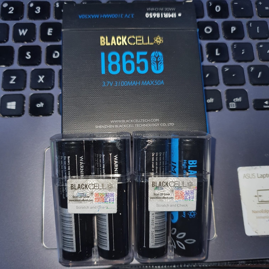 BATERAI BLACKCELL type 18650 - 3100mah