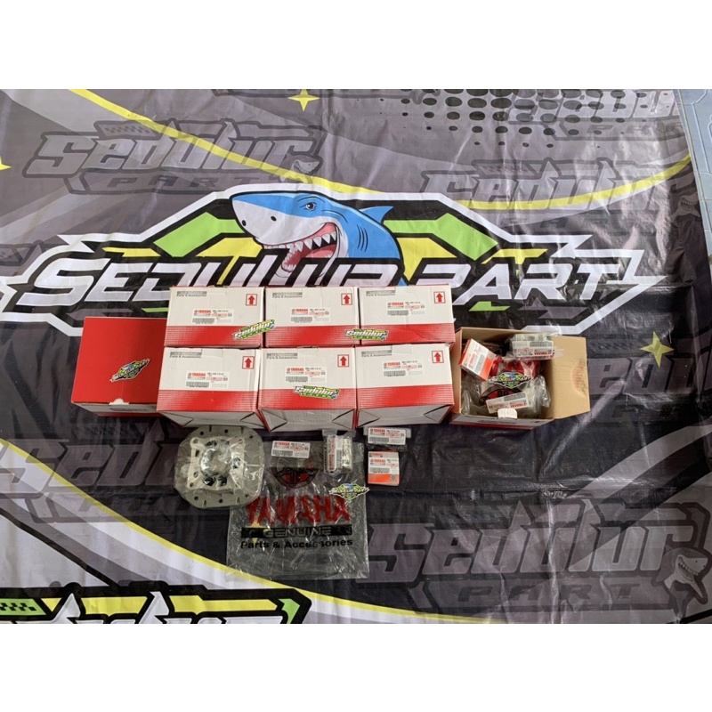 BLOK BLOCK CYLYNDER KIT YAMAHA 125Z 125ZR ORIGINAL YAMAHA MALAYSIA
