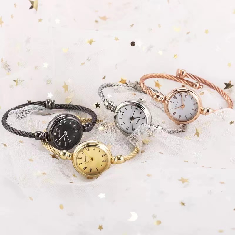 ❤Freedom❤ Jam Tangan Kecil Wanita Strap Pu Analog Fashion Quartz Dial Kotak / Jam Tangan Casual Wanita