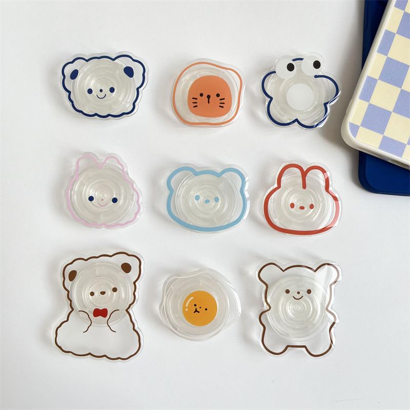 [TPC] Dudukan Ponsel Lucu Pop Socket HP Aesthetic Handphone Bear AH LL008