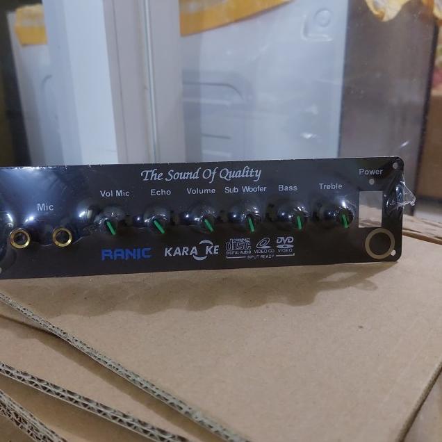 KIT TONE CONTROL MIC ECHO SUBWOOFER PLUS PANEL