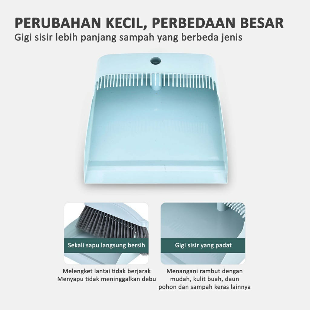 SET SAPU PENGKI SEKOP SAMPAH DUSTPAN BROOM