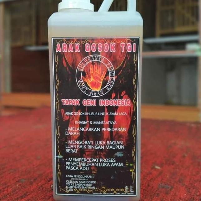 Arak Gosok TGI khusus ayam adu