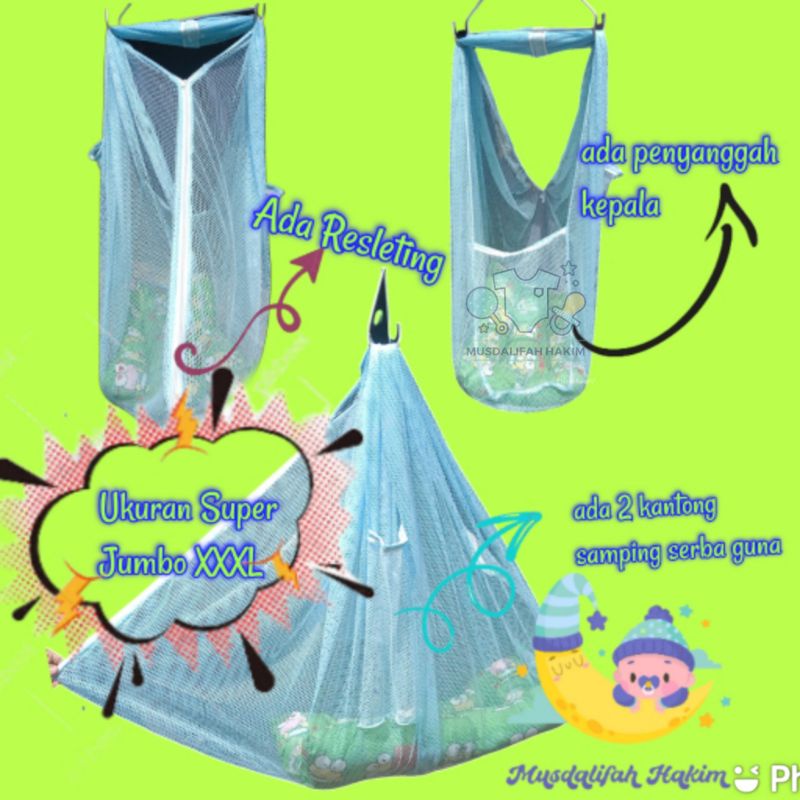 AYUNAN BAYI SUPER JUMBO UKURAN/SARUNG AYUN SUPER JUMBO/SARUNG AYUNAN MALAYSIA