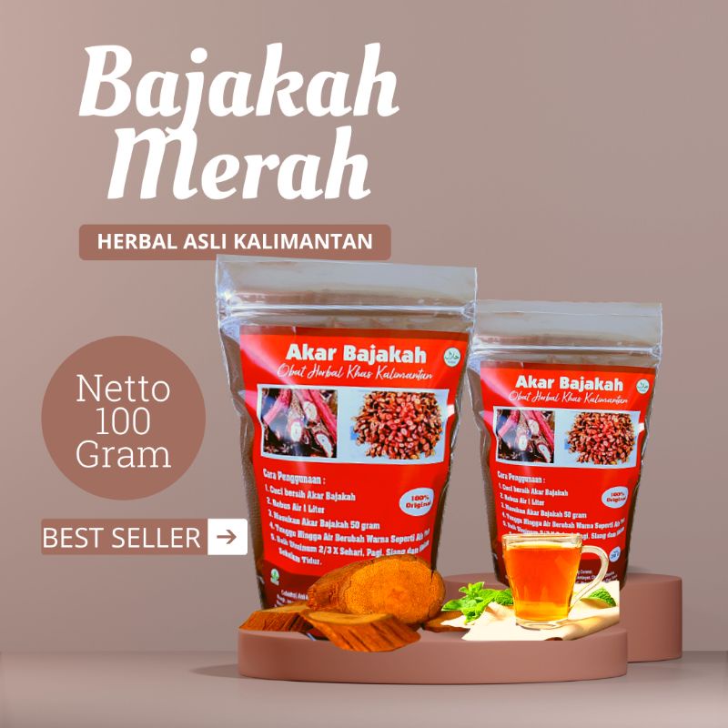 Akar Bajakah/Bajakah Merah 100% Asli Kalimantan