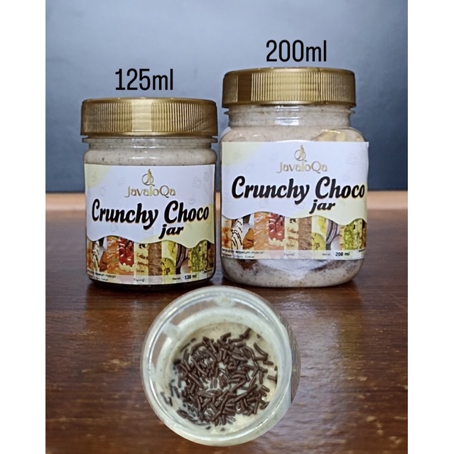 JAVALOQA CRUNCHY CHOCO JAR CRUST / RICE CRISPY COKLAT LUMER MELTED / NYAMNYAM