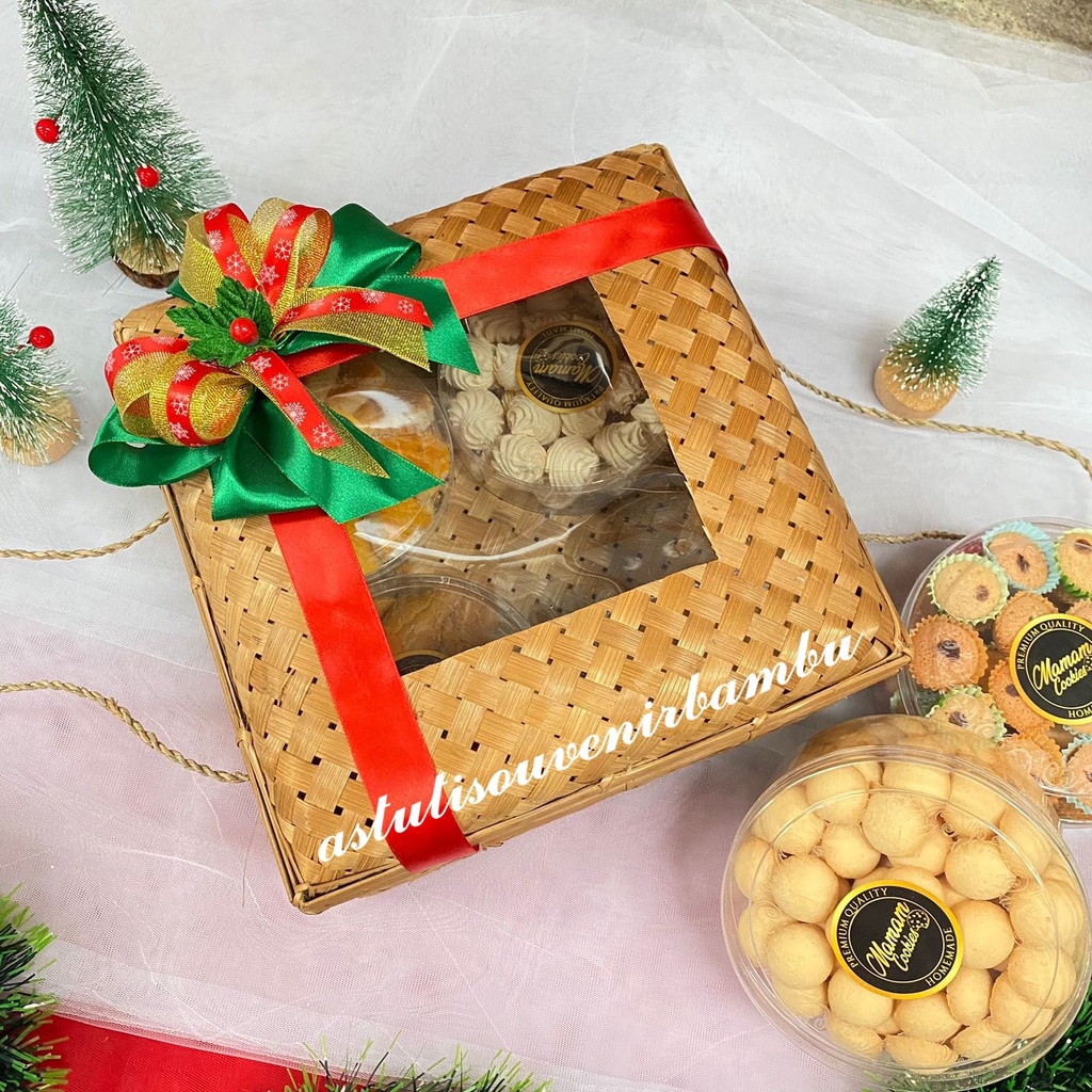 [ SPESIAL CHRISTMAS } SOKASE TALI HIAS MIKA PITA NATAL | parsel natal | hantaran unik