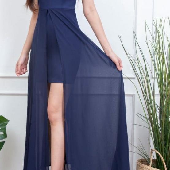 dress sabrina / dress pesta