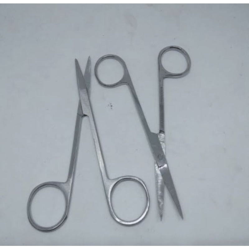 

Gunting Iris / Gunting Mata Lurus 11,5 cm Tajam-Tajam