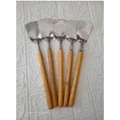 Spatula stainless gagang kayu murah / susuk / sutil / sodet/sotil