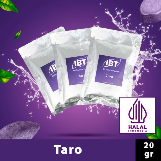 

Bahan Minuman Bubuk Taro IBT All-Purpose Powder Sachet