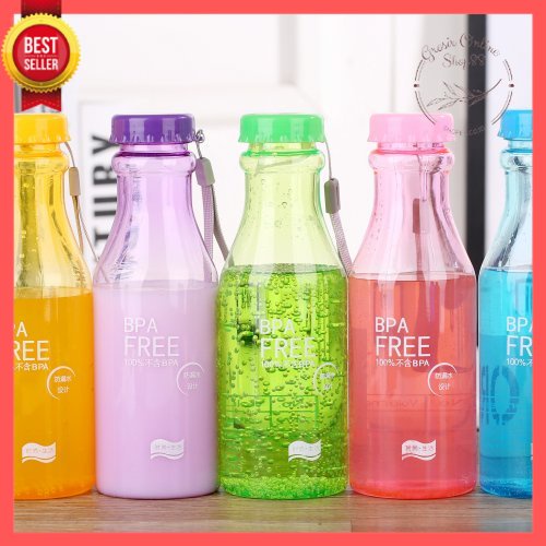 [GOS] - E303- Botol Minum BPA FREE Anti Tumpah - Botol Minum BPA / Botol  Minum Unik 550ML