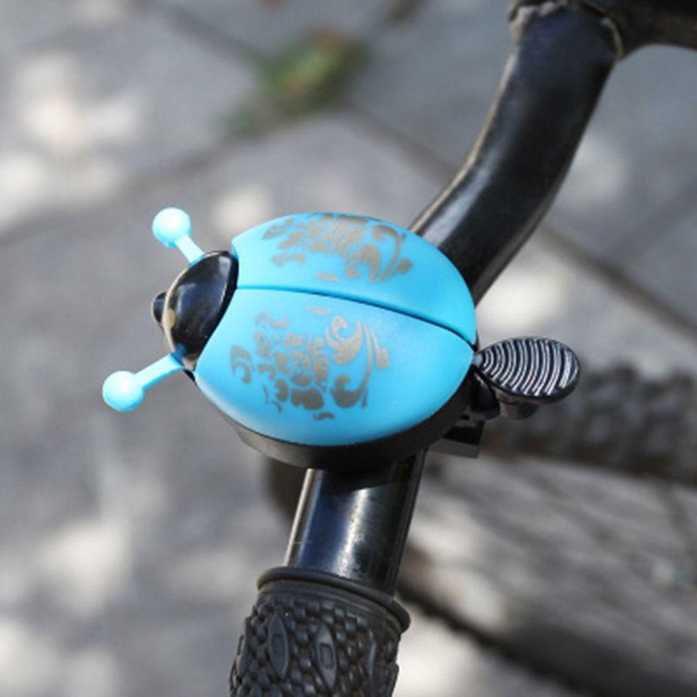 Populer 2Pcs Sepeda Ladybug Bell Kartun MTB Anak Stang Sepeda Bell
