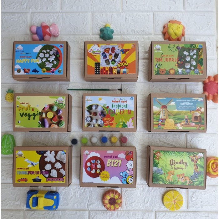 Hampers Sunatan Khitanan Anak Laki Souvenir Custom Patung Lukis Gypfun