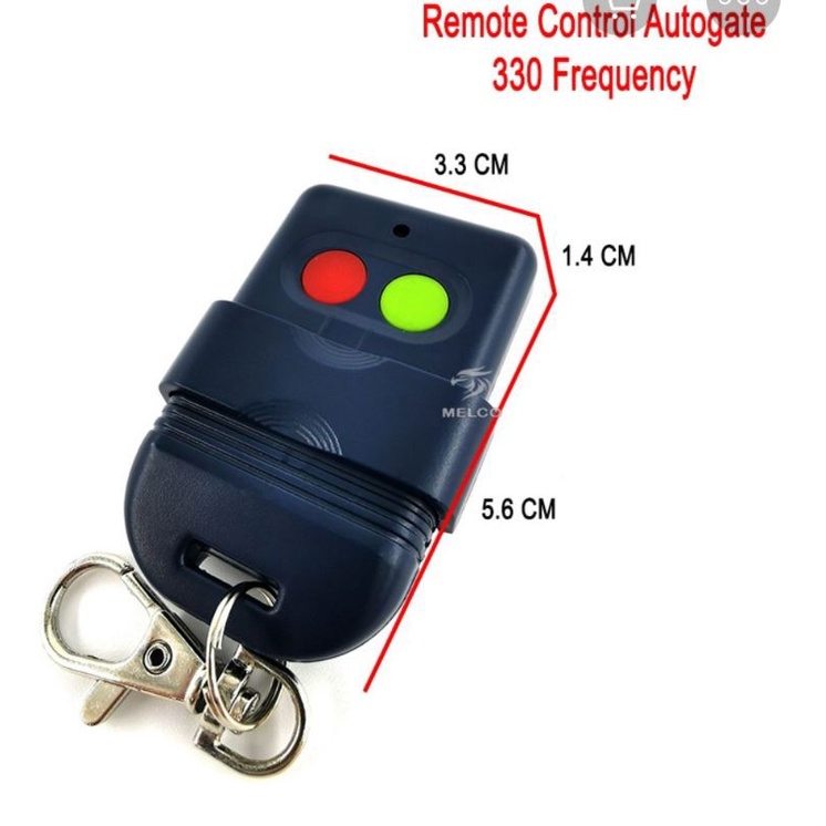 Remote Control Autogate Alarm 2 Channel Adjust Code