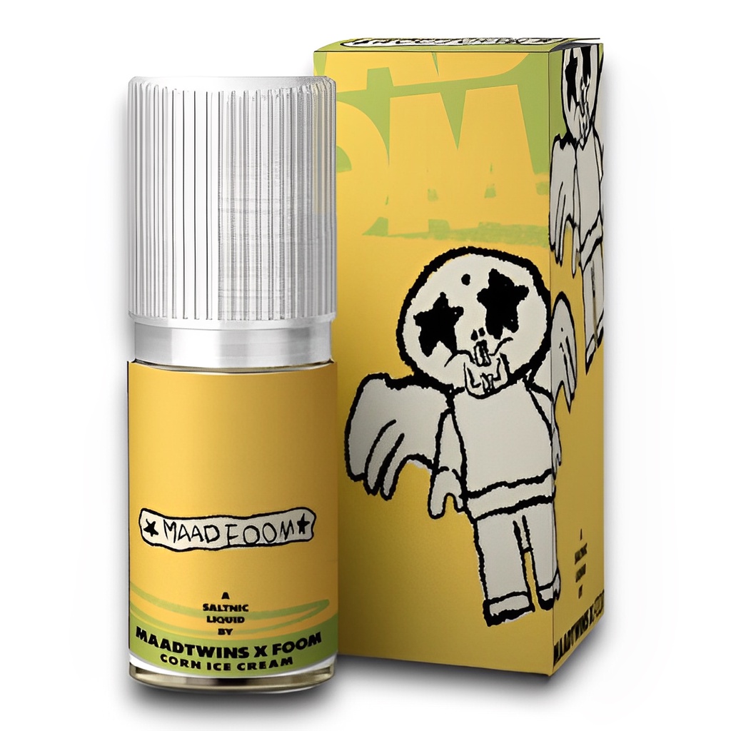 Jual Maad Foom Corn Ice Cream Salt Nic 30ML by MaadTwins x FOOM x VEM Juice Shopee Indonesia