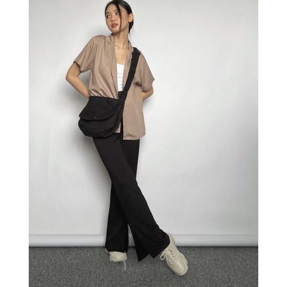 ECINOS: Vania top - Blue, L-XL