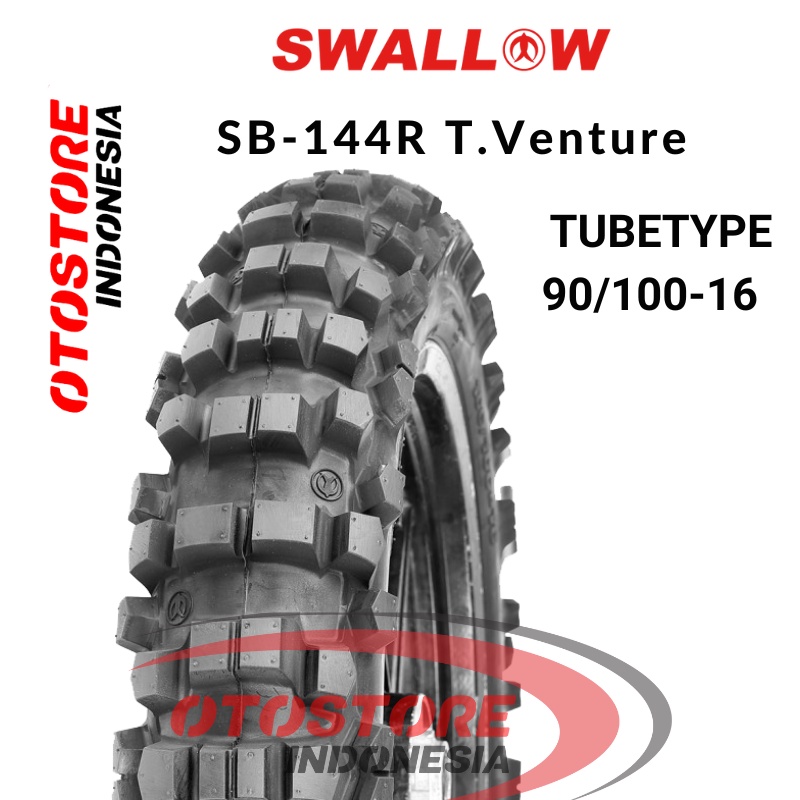 Ban Luar Motor Swallow SB-144 (SB-144R) Terra Venture 90/100-16 RING 16 ban motor  motocross