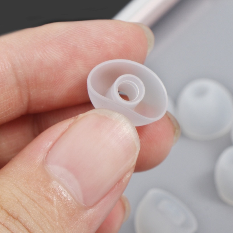 Vivi Tips Silikon Pengganti Untuk Earbud Wireless M5 Airdots Noise Isolation Earpad