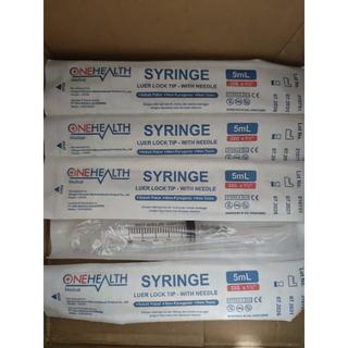 Spuit  Syringe  5 cc Onehealth  Eceran