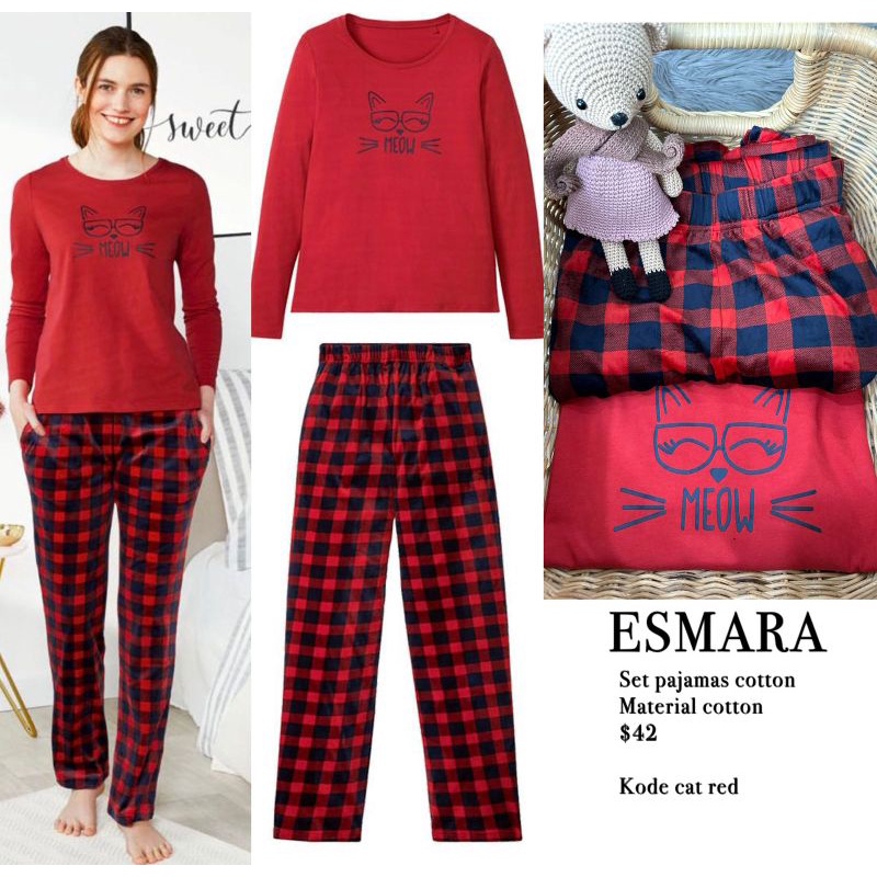 pajamas set cotton esm