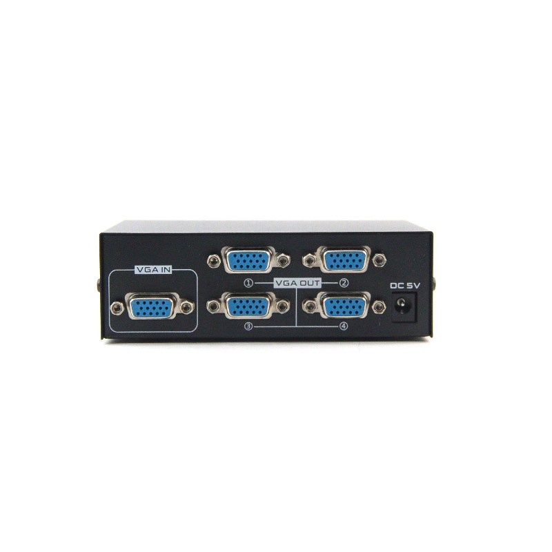 VGA SPLITTER 1-2/1-4 200MHz TERMURAH INCLUDE ADAPTOR - ACC KOMPUTER VGA SPLITTER 2 PORT DAN 4PORT