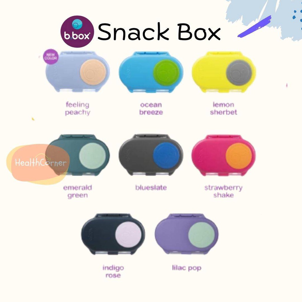 BBOX Snack Box - Lunchbox B BOX Kids Snack Containers Bento Kotak Bekal Tempat Makan Anak Leakproof