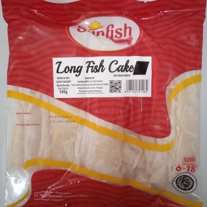 

LONG FISH CAKE (ODENG) SUNFISH