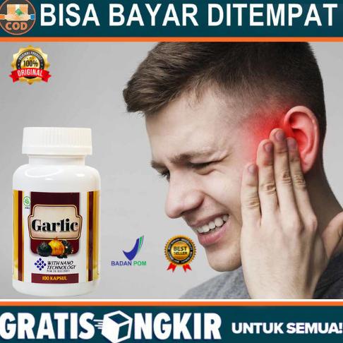 

TERLARIS Obat Herbal Sembuhkan Gangguan Pada Gendang Telinga-Garlic Kapsul /OBAT TELINGA BERDENGUNG/OBAT TELINGA BERAIR/OBAT TELINGA TERSUMBAT/OBAT TELINGA BUDEG/OBAT TELINGA BERNANAH
