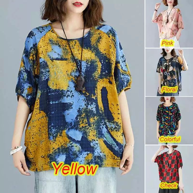 ZANZEA Blouse wanita import elegan model longgar S-5XL