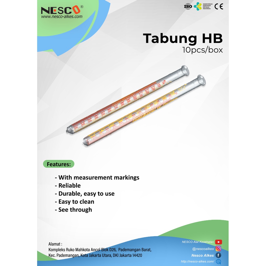 Nesco, Tabung HB (10 pcs/box), SM