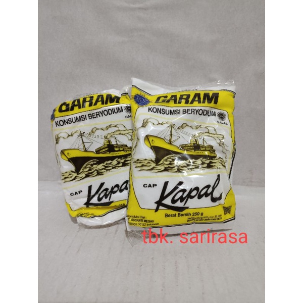 

Garam Kapal 250gr Cap Kapal 250 gram