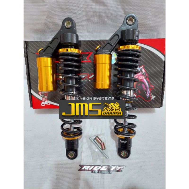 shock rideit tabung atas 203 ukuran 340mm Shogun 125 smash suprax125 karisma blade revo absolute rx-king tiger grand