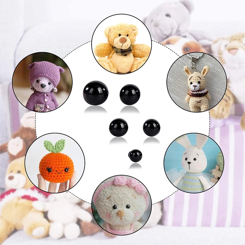 Matahidung Boneka Teddy Bear Bahan Plastik Warna Campur