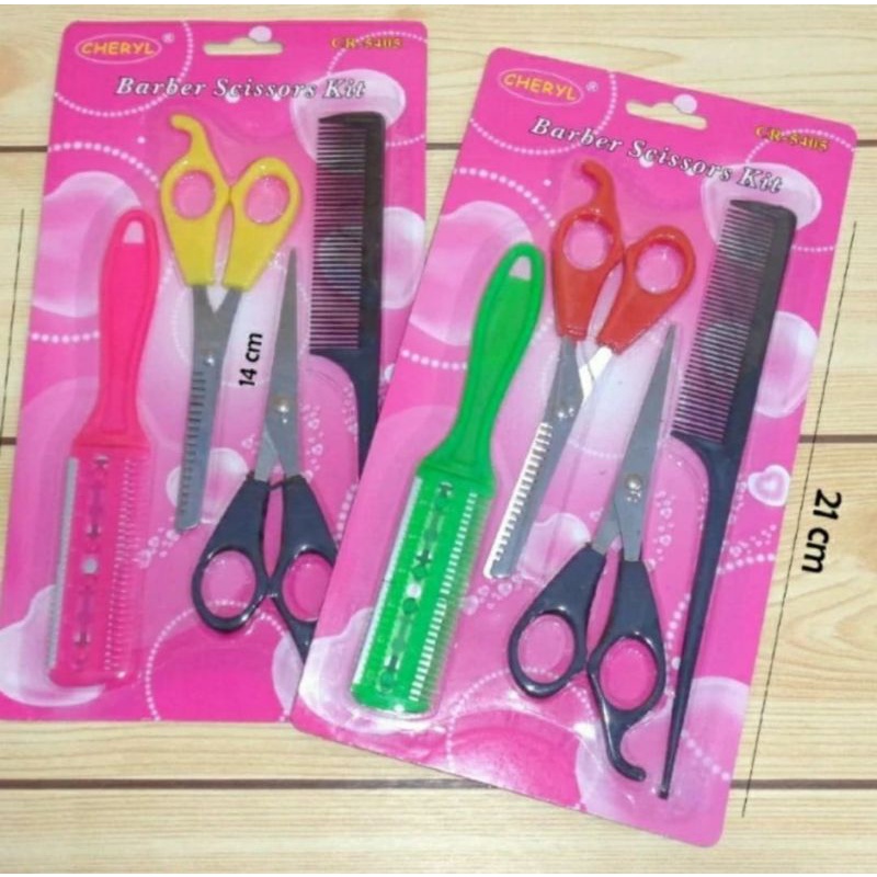 GUNTING CUKUR RAMBUT SET