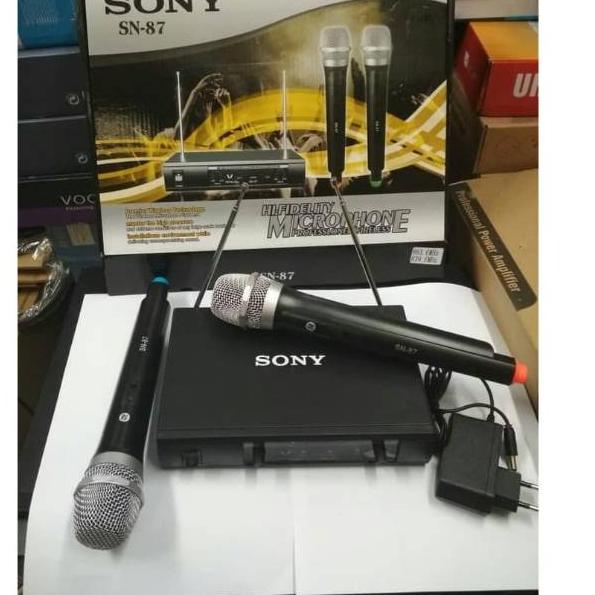 Langsung Atc Mic wireless sony sn87/ mic sony sn 87/ mic handle/ mic karaoke/ ktv