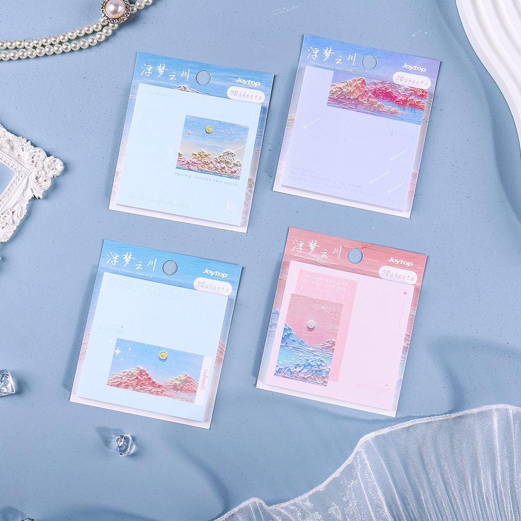 

PINKABULOUS River of Dreams Square Sticky Notes