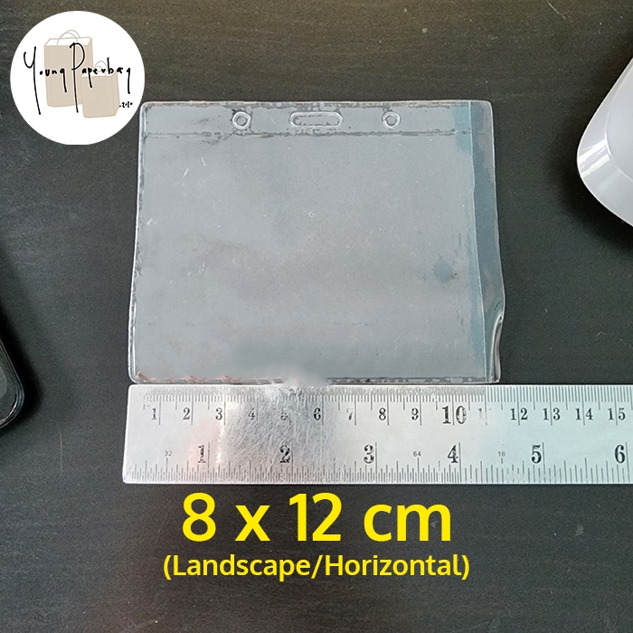 

Kantong Plastik Mika Cover Panitia / ID CARD Uk. 8 x 12