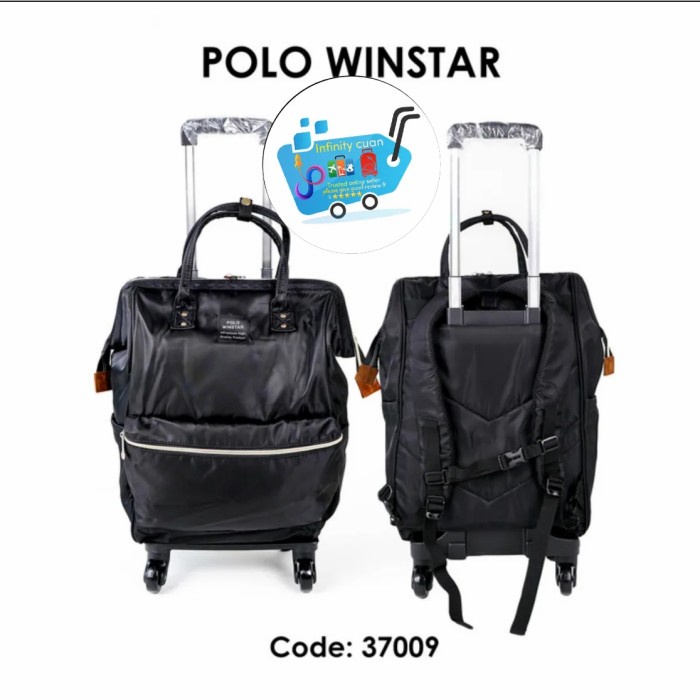 Tas Koper Ransel Trolley Anello Polo - Trolley Ransel Anello