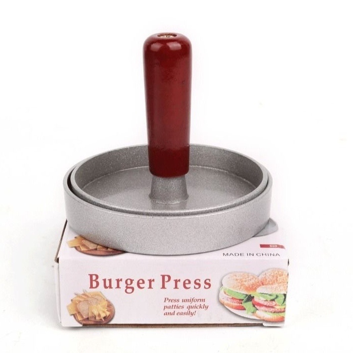 ALAT CETAKAN DAGING BURGER PRESS PEMBUAT HAMBURGER BEEF PATTY MAKER MEAT LA139S3 STAINLESS TAHAN PANAS ANTI LENGKET KARAT