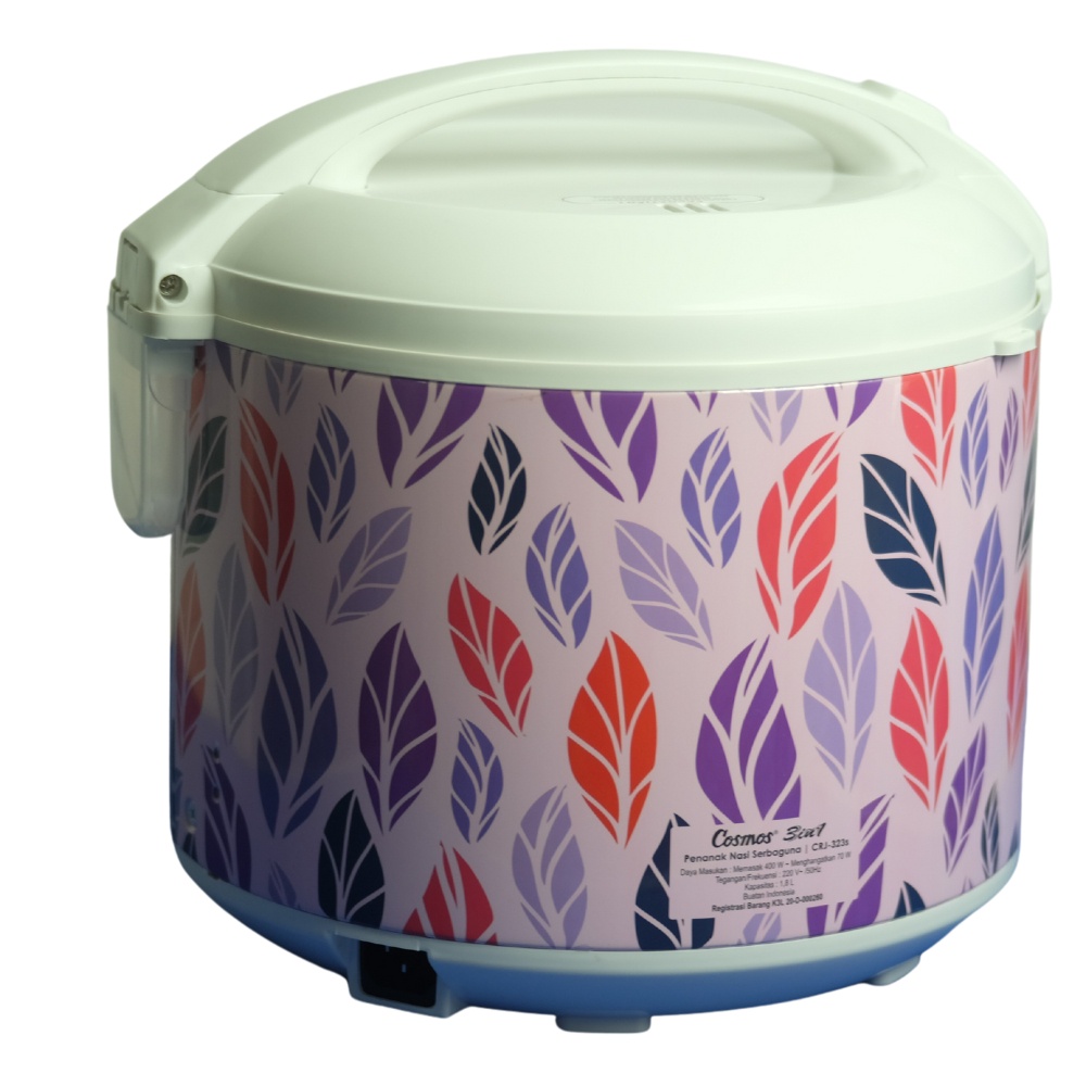 DM - Magic Com COSMOS CRJ 323S SSV / Rice Cooker Penanak Nasi 1,8 Liter