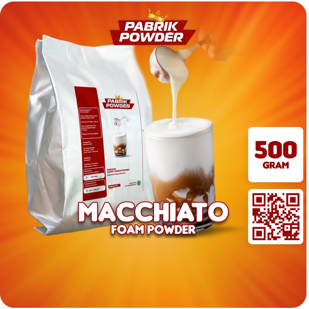 Macchiato Foam Powder - Bubuk Maciato instan 500 gram