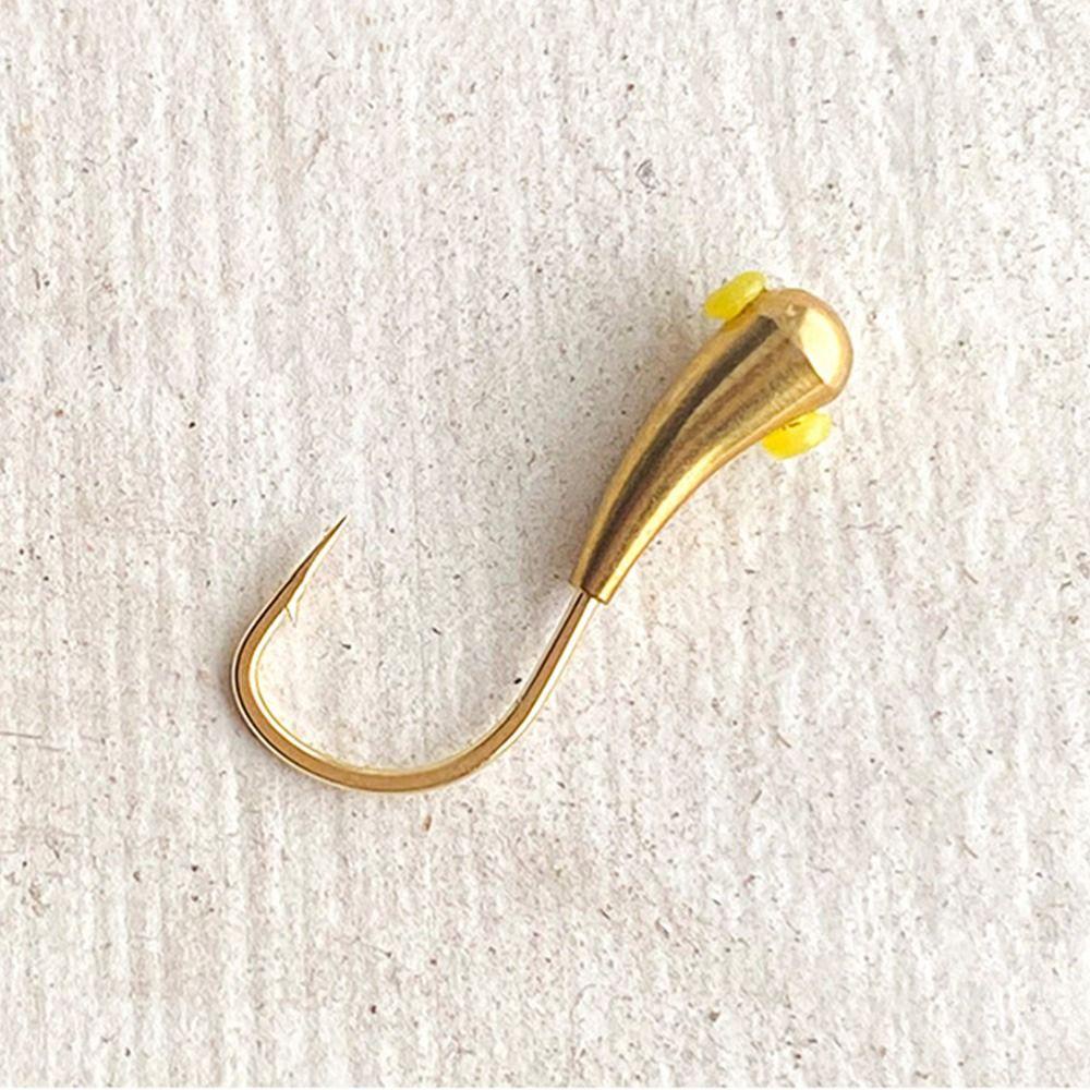 Preva 5pcs/Lot Jig Memimpin Kepala Memancing Kait Kualitas Tinggi Kembali Duri Lure Jigging Umpan