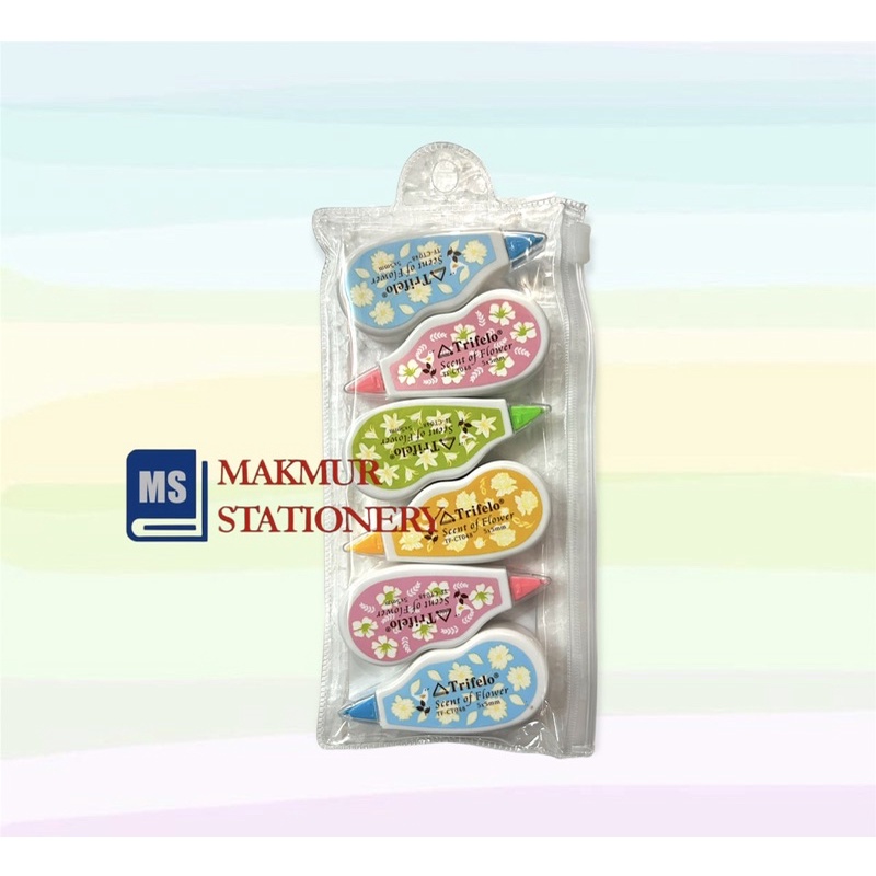 

H7Y Correction Tape / Tip X Kertas Trifelo CT 048 (Set)