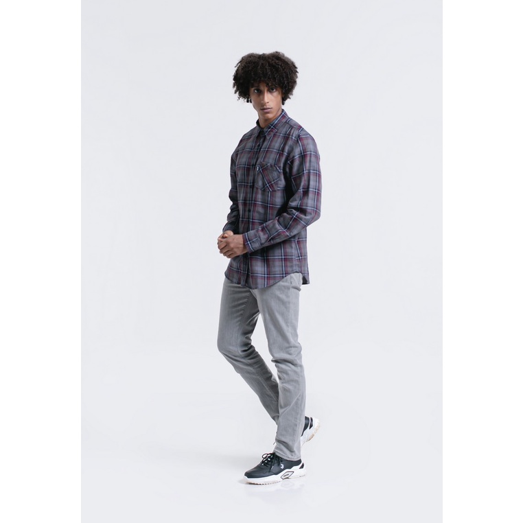 3Second Kemeja Flannel Pria 031022