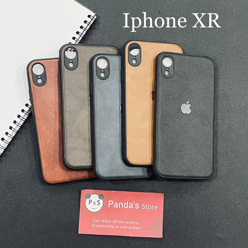 Leather Case Iphone X, Xs, Xs Max, XR Softcase Kulit Elegan Casing Slim Fit